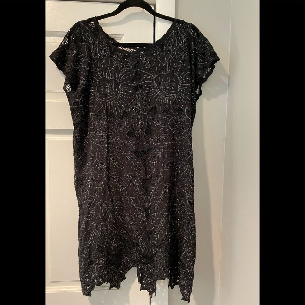 Jen’s Pirate Booty for Free People Black Lace Dress
